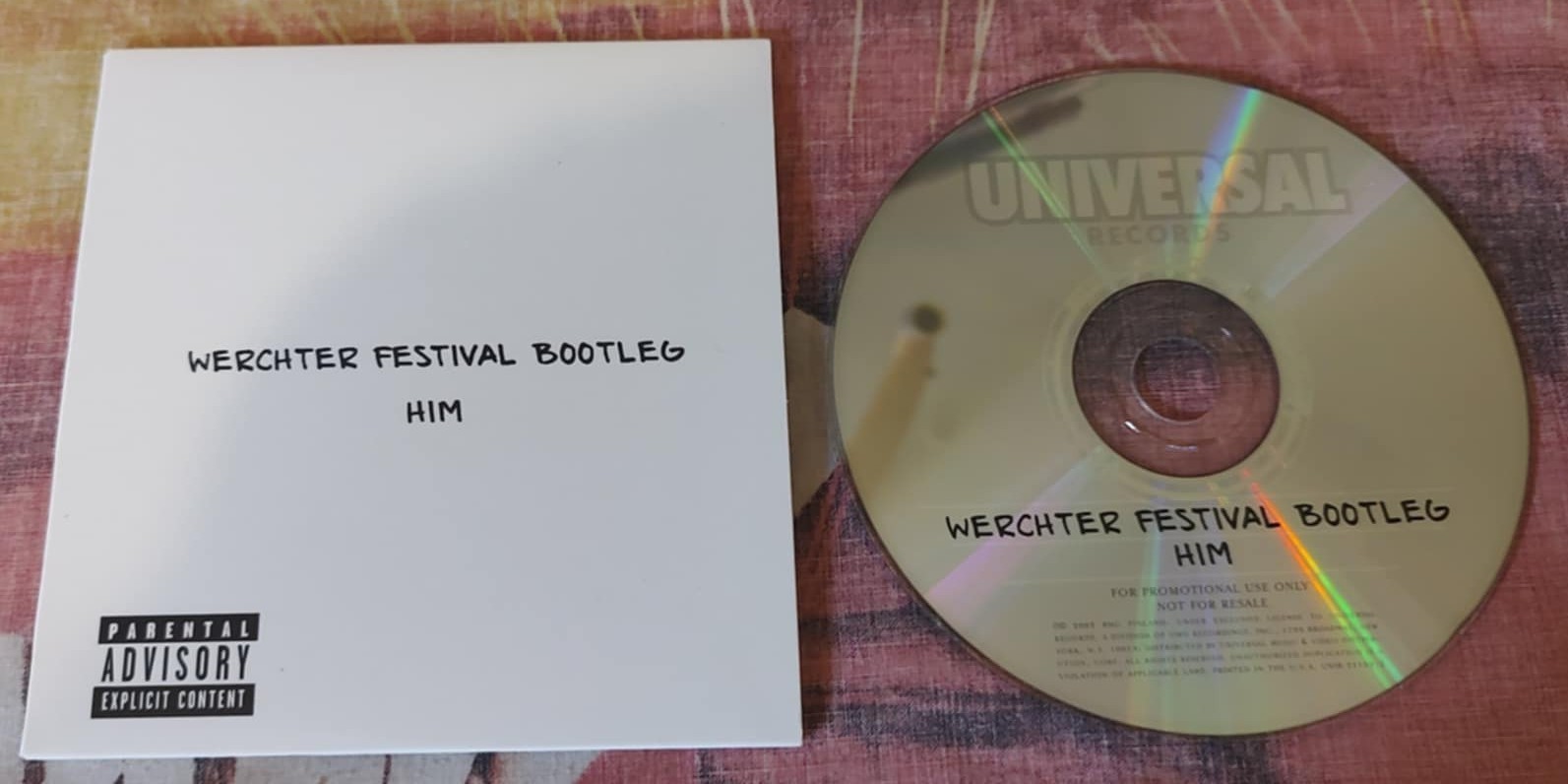 HIM - WERCHTER FESTIVAL BOOTLEG - 2003 BMG FINLAND UNIR 21109-2 - 100% OFFICIAL