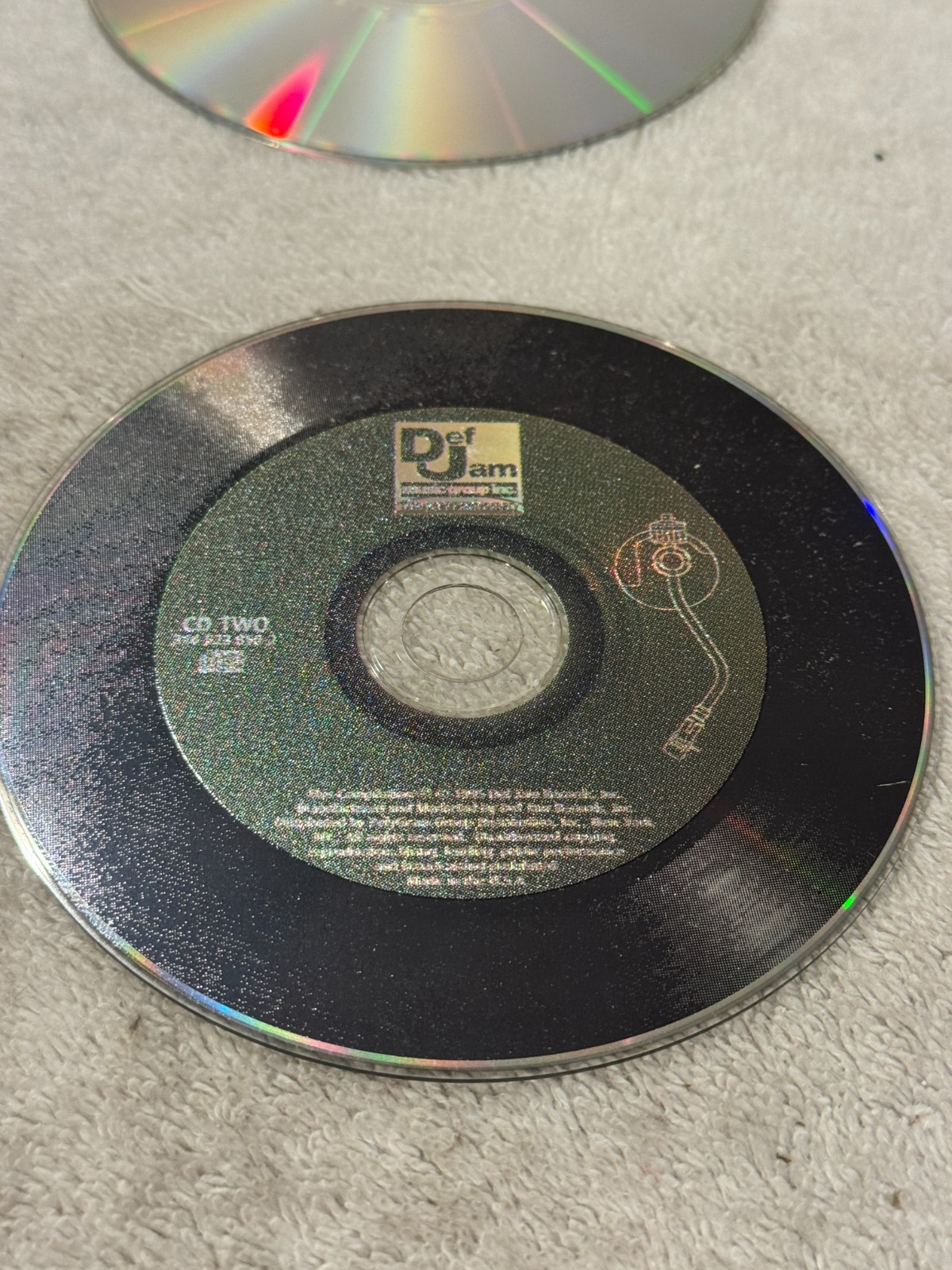 Def Jam Music Group 10th Year Anniversary 60 Track CD 2 ONLY!!! - GOOD CONDITION