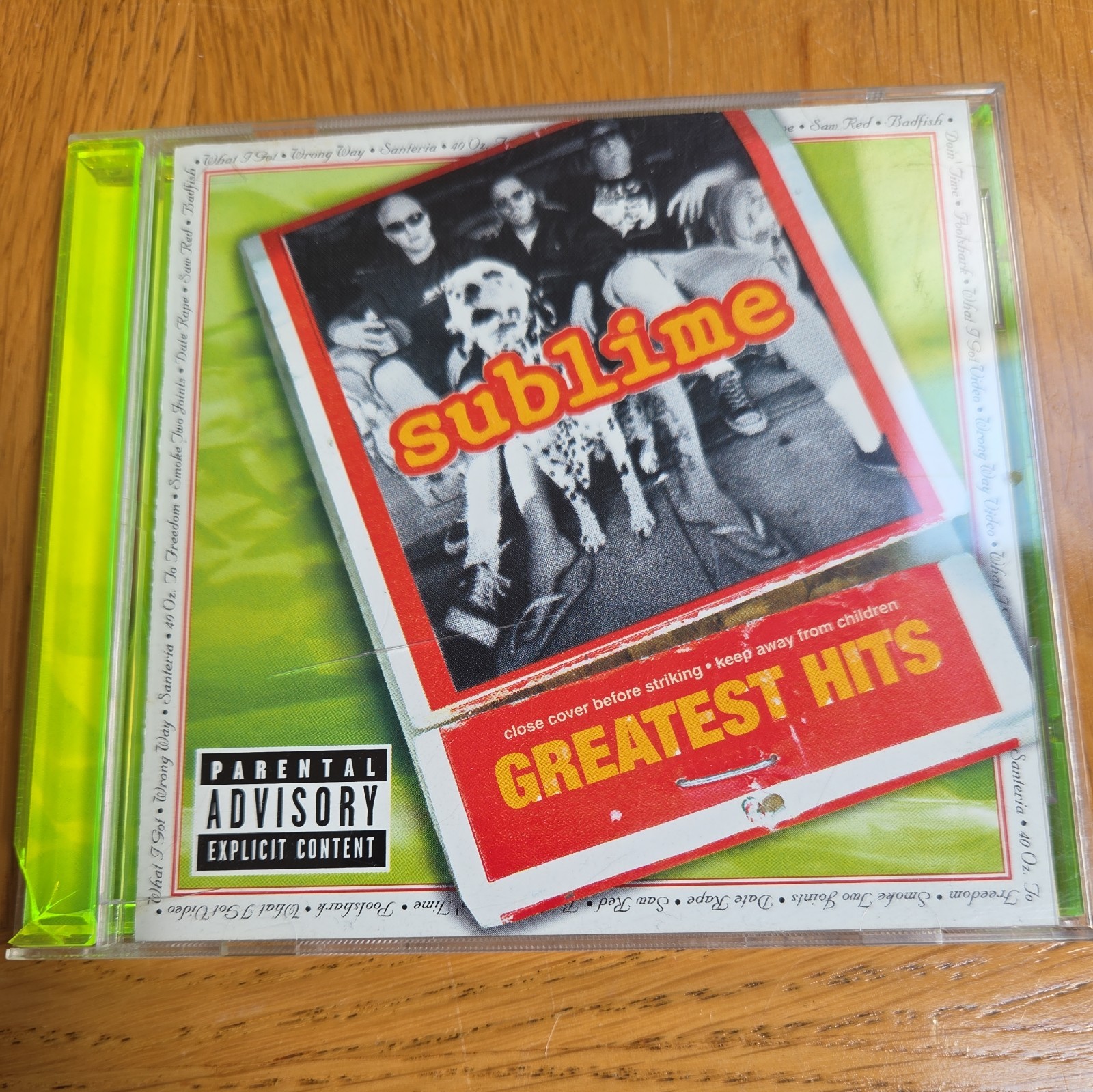 Sublime Greatest Hits CD 1992