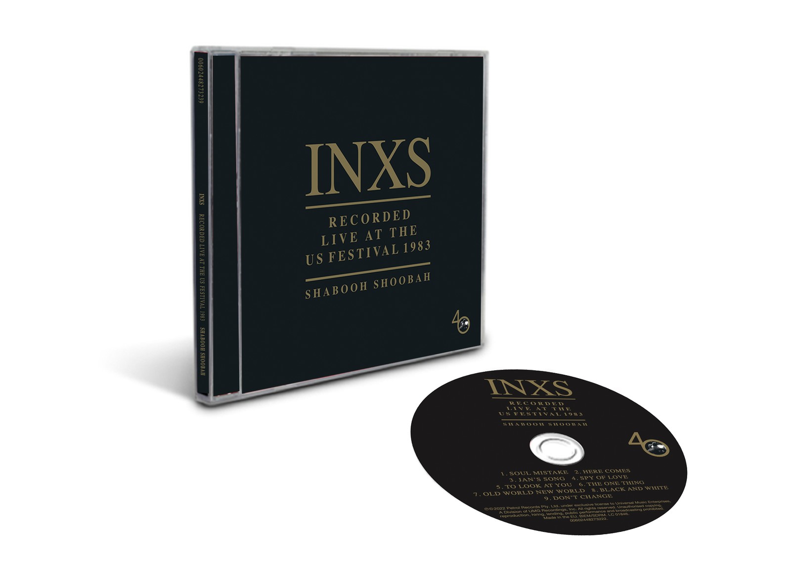INXS Recorded Live at the US Festival 1983: Shabooh Shoobah (CD) (UK IMPORT)
