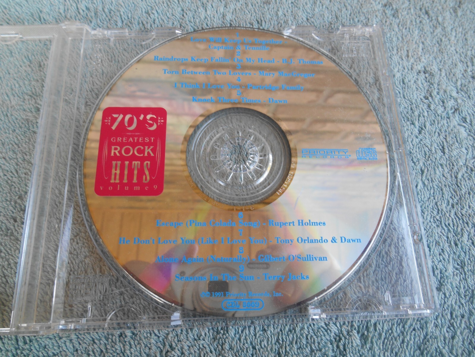 COLLECTION LOT OF 10 ASSORTED 1960'S 1970'S COMPILATION CD'S