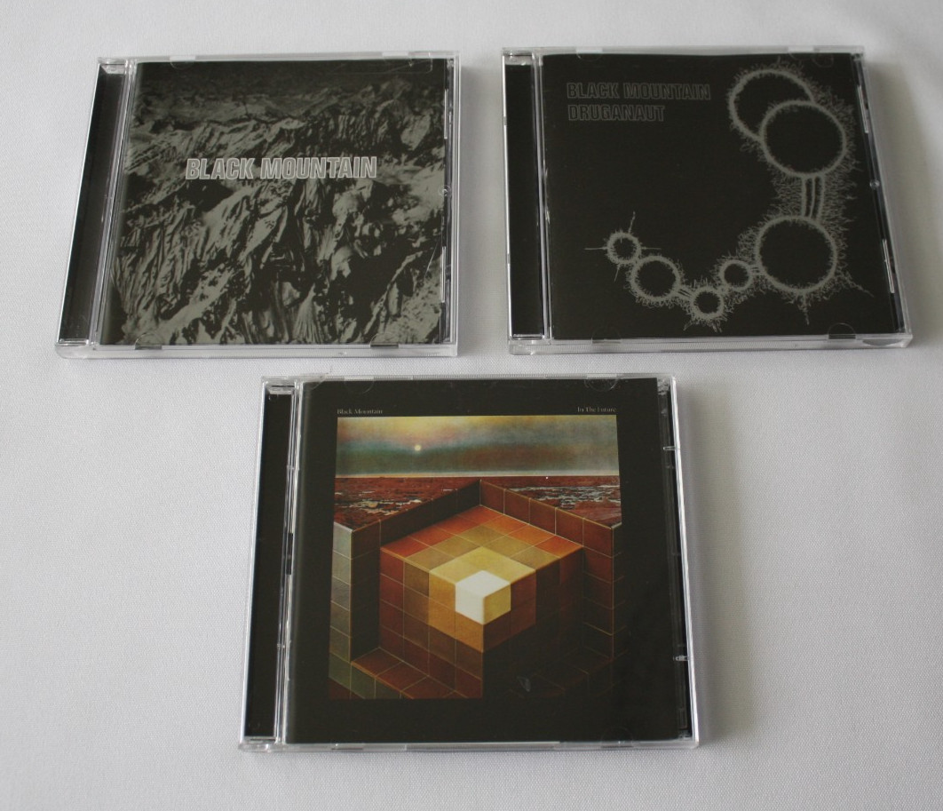 BLACK MOUNTAIN CD Lot - Self title, Druganaut, In The Future Limited Ed 2x cd