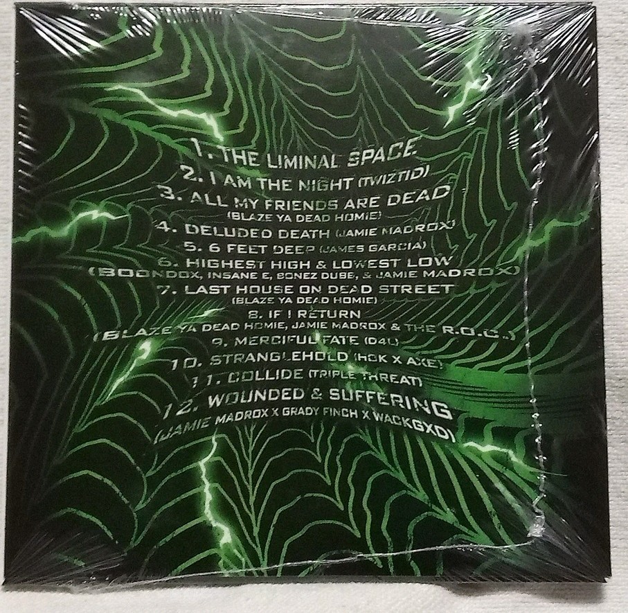 Twiztid Songs of Samhain Vol.4 CD The Liminal Space Limited Green VIP ONLY MNE