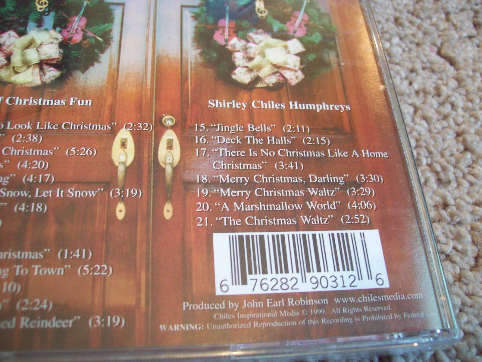 Shirley Chiles Humphreys 3 CD Lot - Sounds Sacred Song/Christmas Fun/Sweethearts
