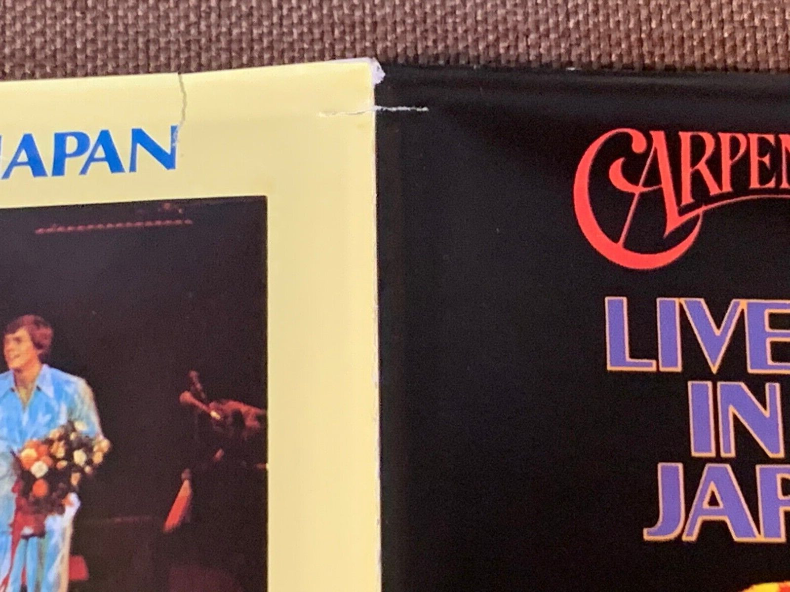 CARPENTERS Live In Japan JAPAN 2CD w/ PS + INSERT POCM-1821~2 1993 reissue