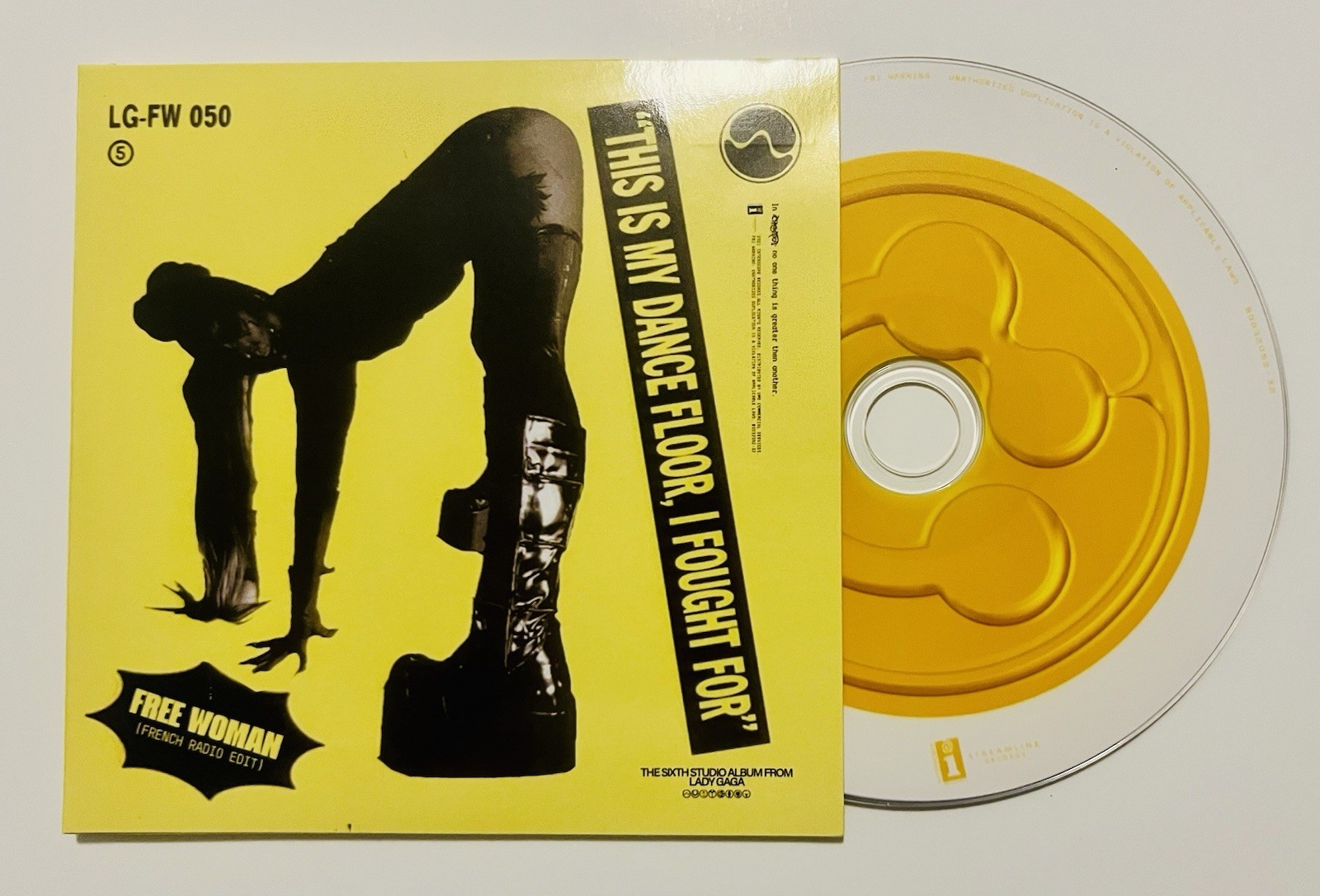 Lady GaGa - Free Woman - Remix CD Single - 2021 - RARE - Honey Dijon