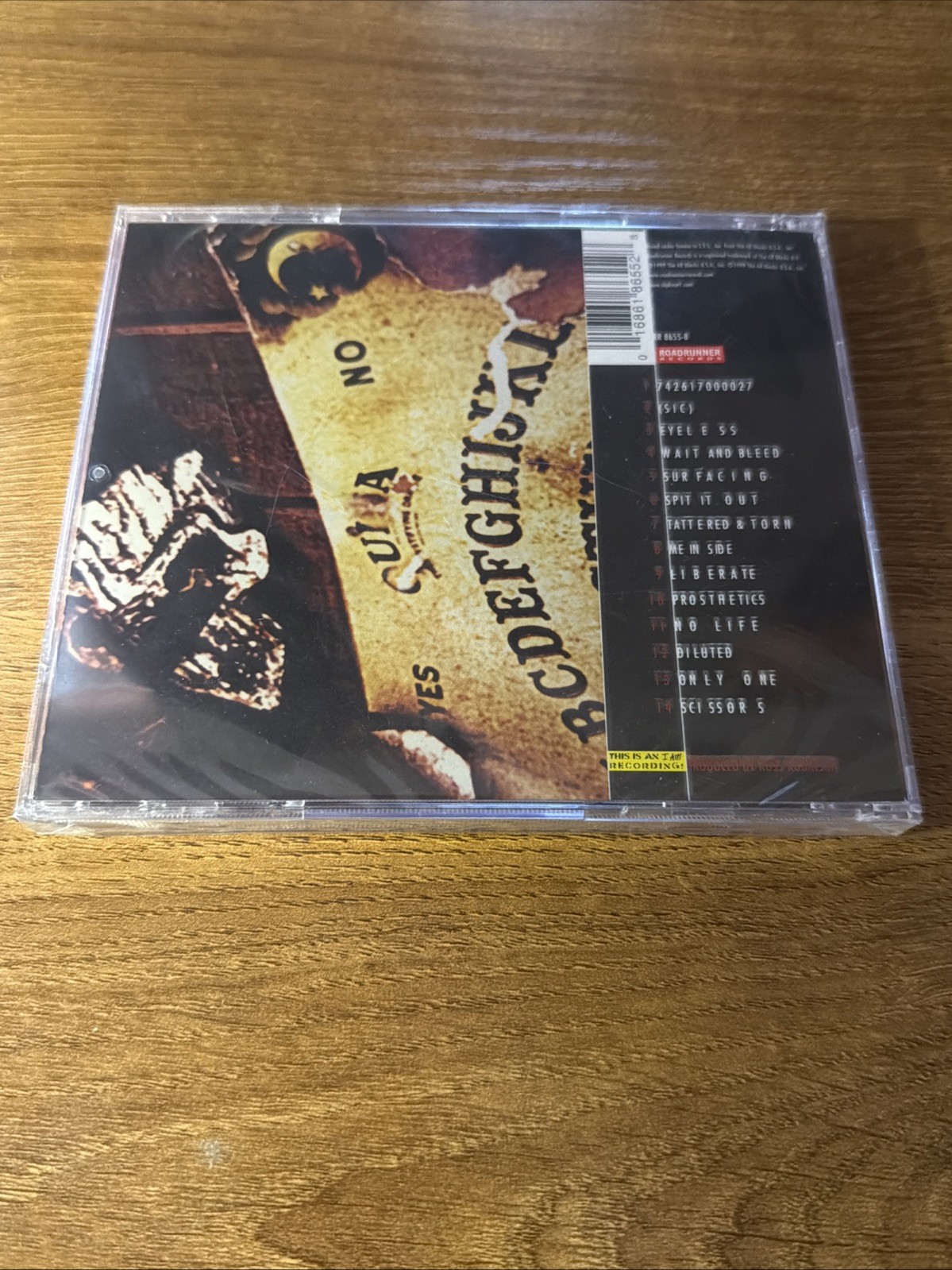 SLIPKNOT - Self-Titled Debut CD Roadrunner Records! NEW/Sealed Extreme Metal NM