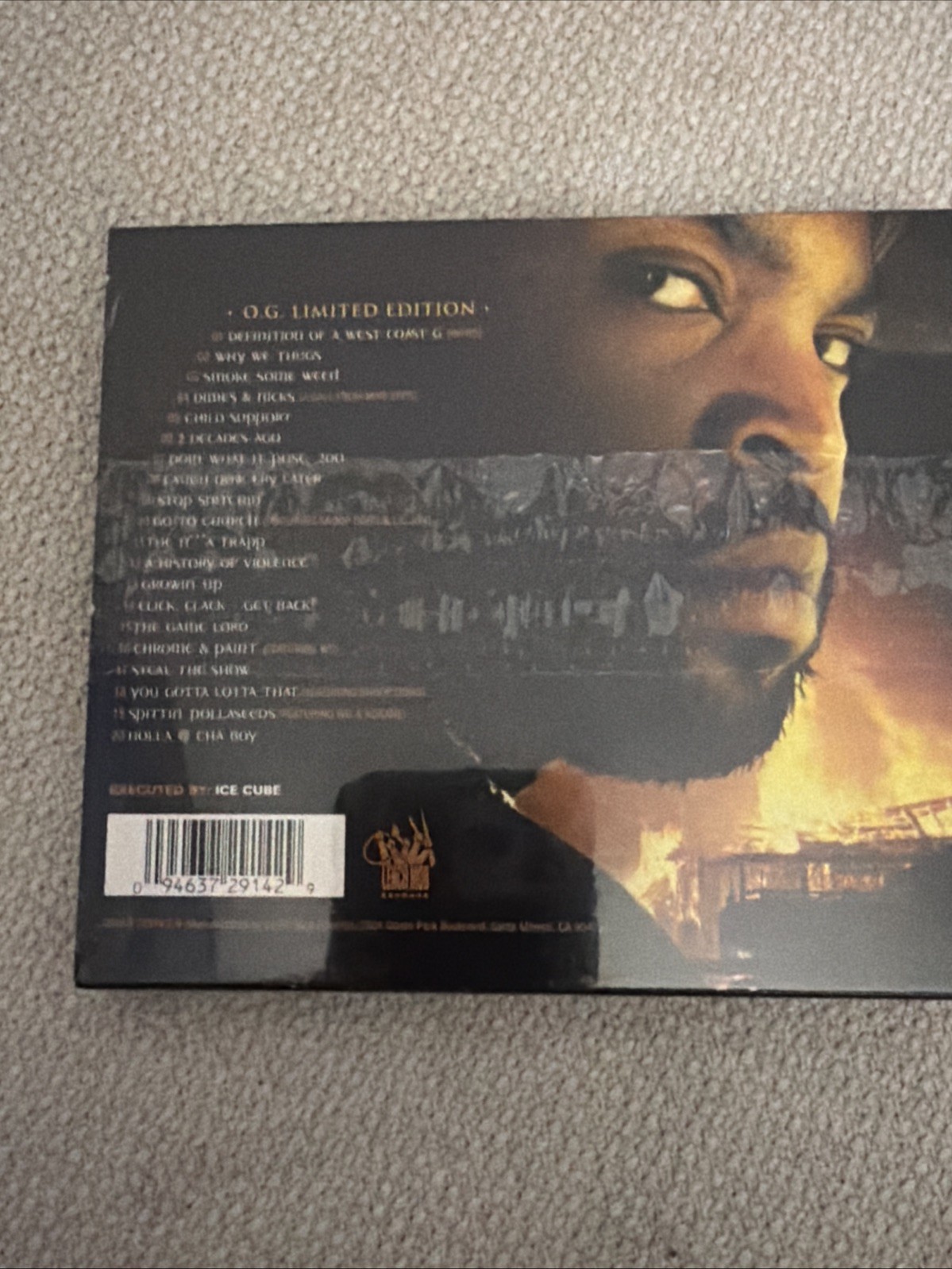 ICE CUBE LAUGH NOW CRY LATER (2006) O.G. LIMITED EDITION CD DVD SET