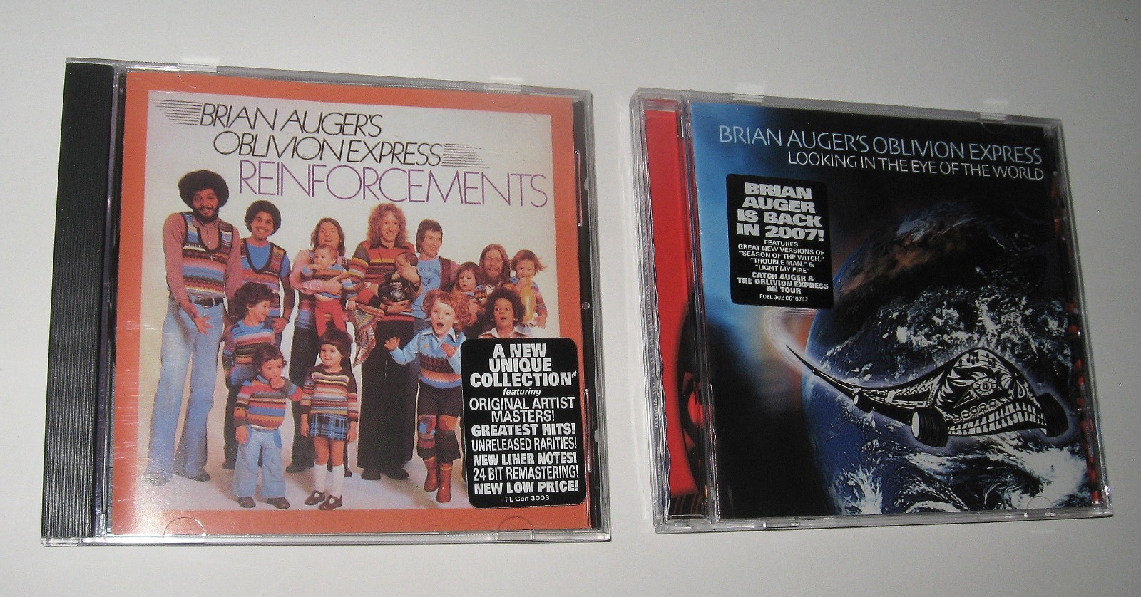 Brian Auger Music Lot of 4 items Vinyl CD Good to Very good All play well.