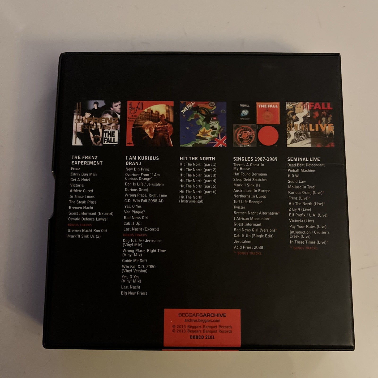 5 Album Box Set by Fall (5 CD, 2013)