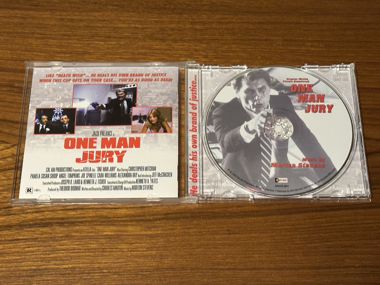 One Man Jury Original Film Score Soundtrack CD Morton Stevens