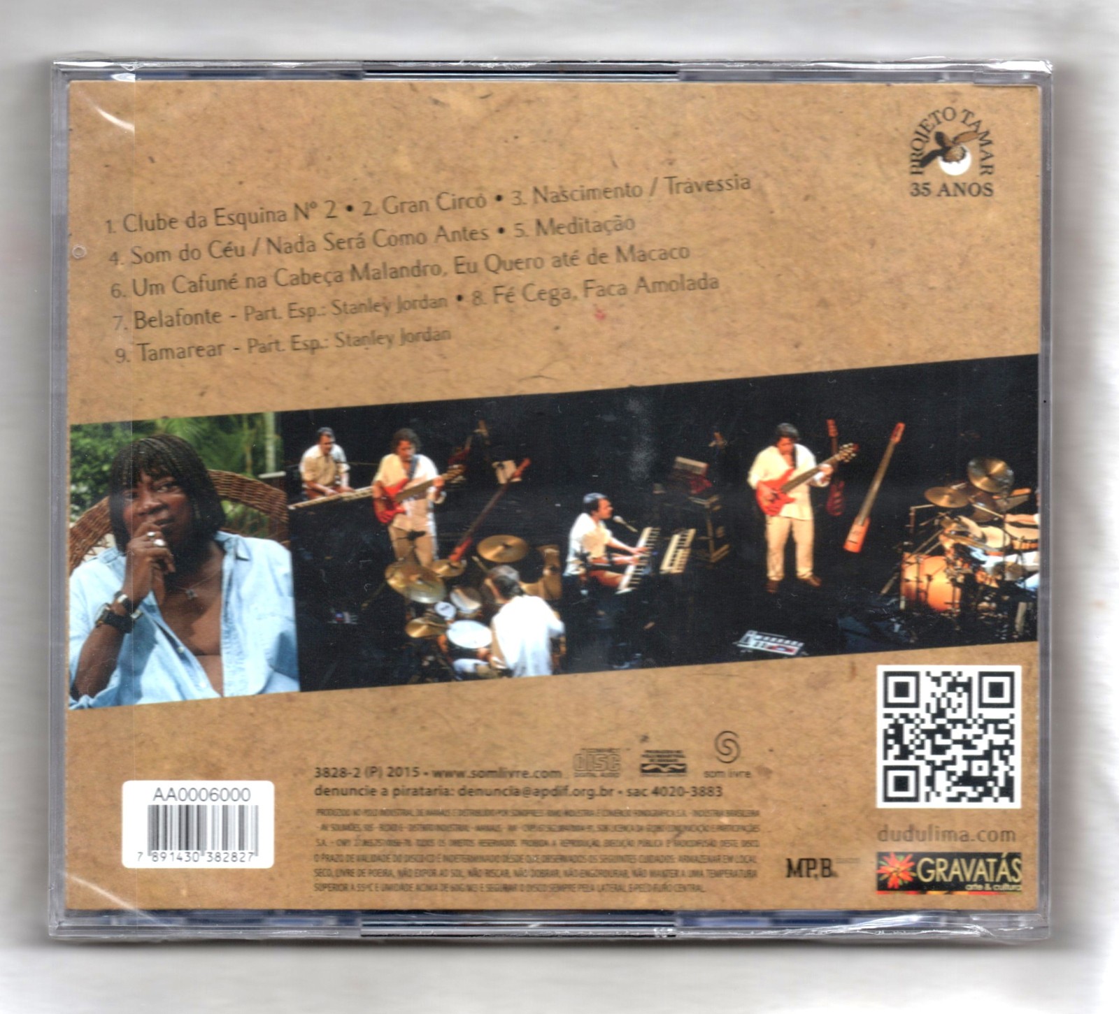 Milton Nascimento e Dudu Lima Trio CD Tamarear Sealed Brand New Made In Brazil