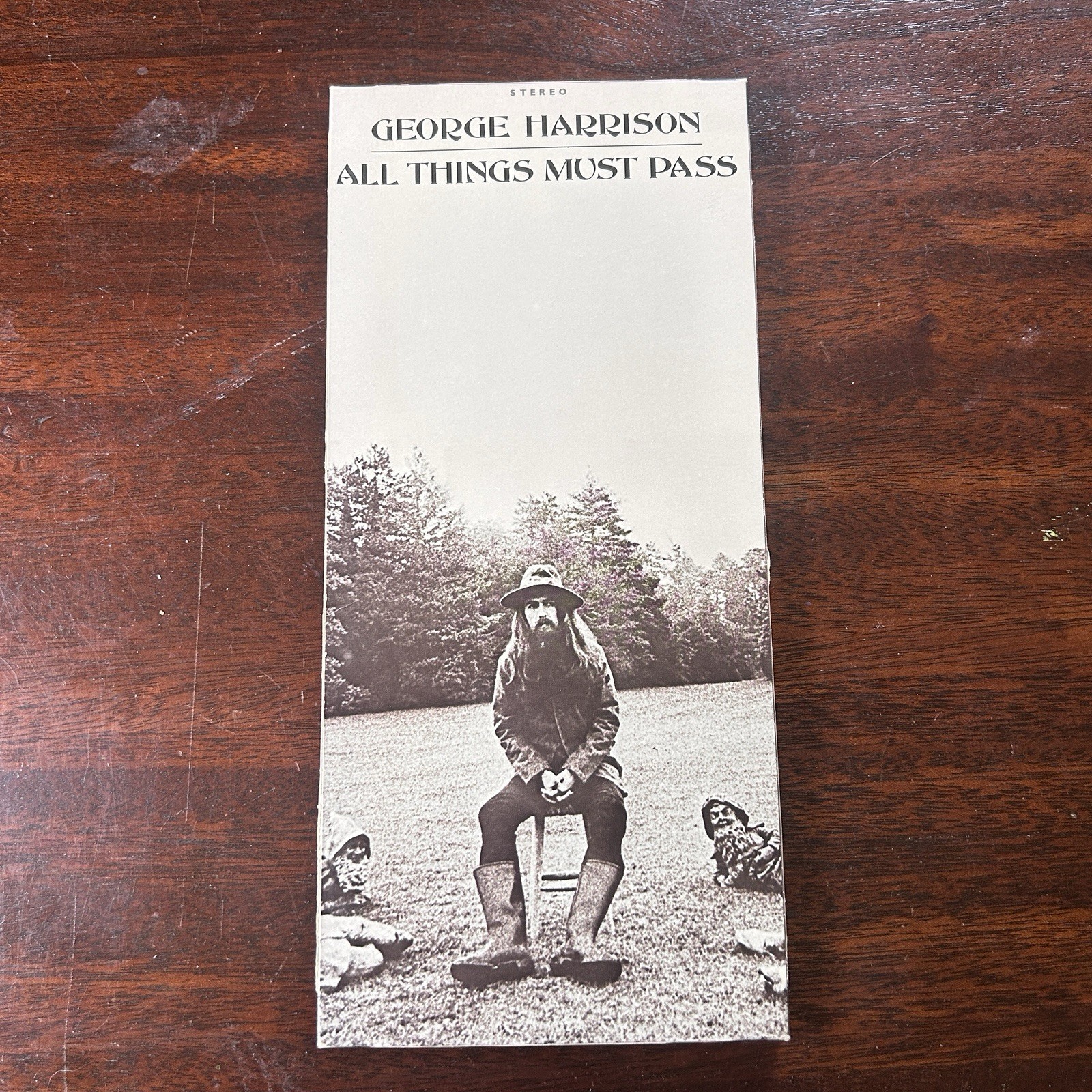 GEORGE HARRISON - All Things Must Pass CD - LONGBOX excellent condition Beatles