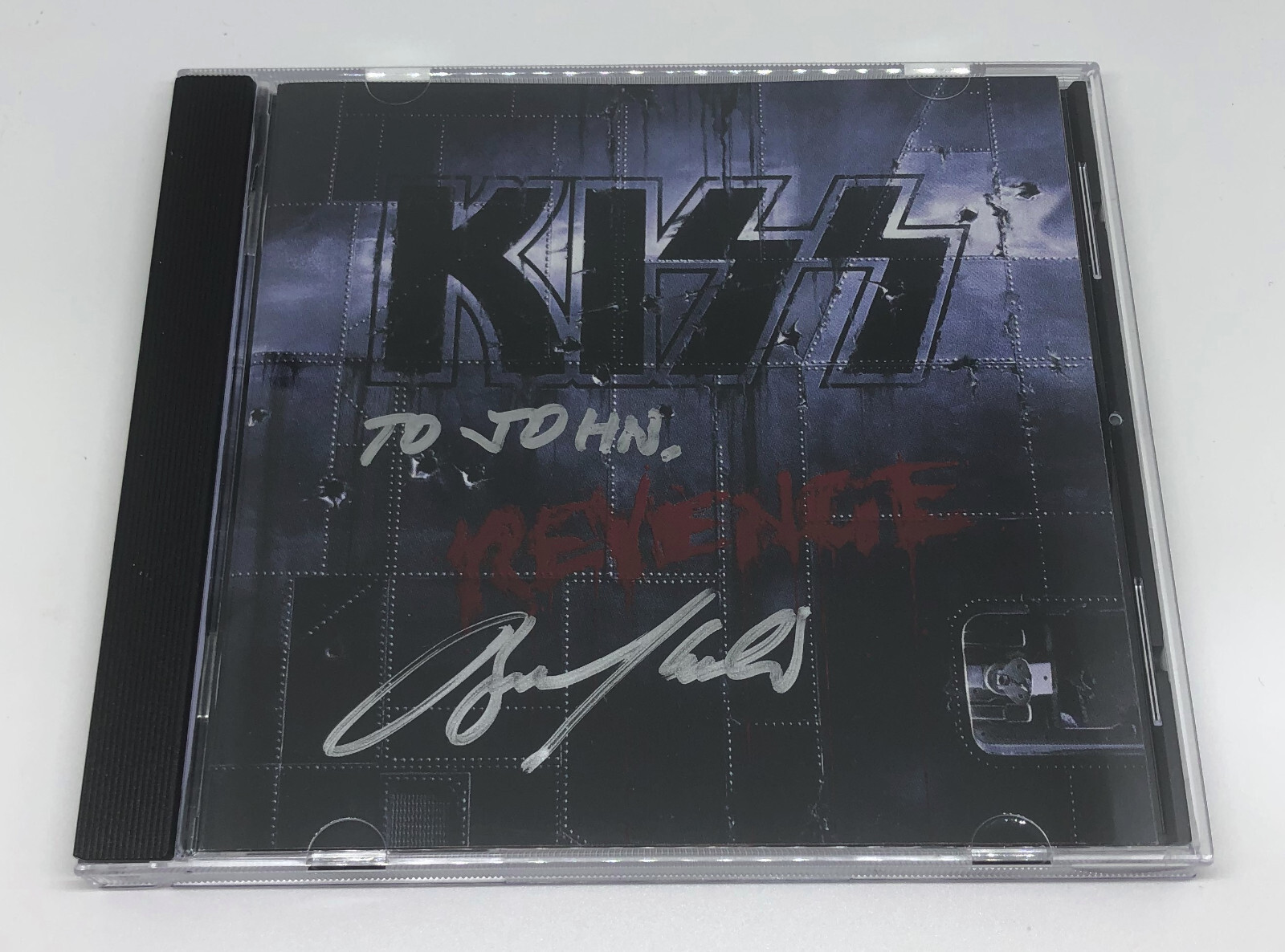 Kiss - Revenge (1992, CD) Autographed / Signed by Bruce Kulick!