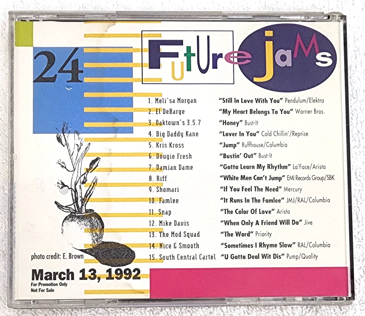 Rare CD Kris Kross, El Debarge, Dougie Fresh - Urban Network Future Jams 24 1992