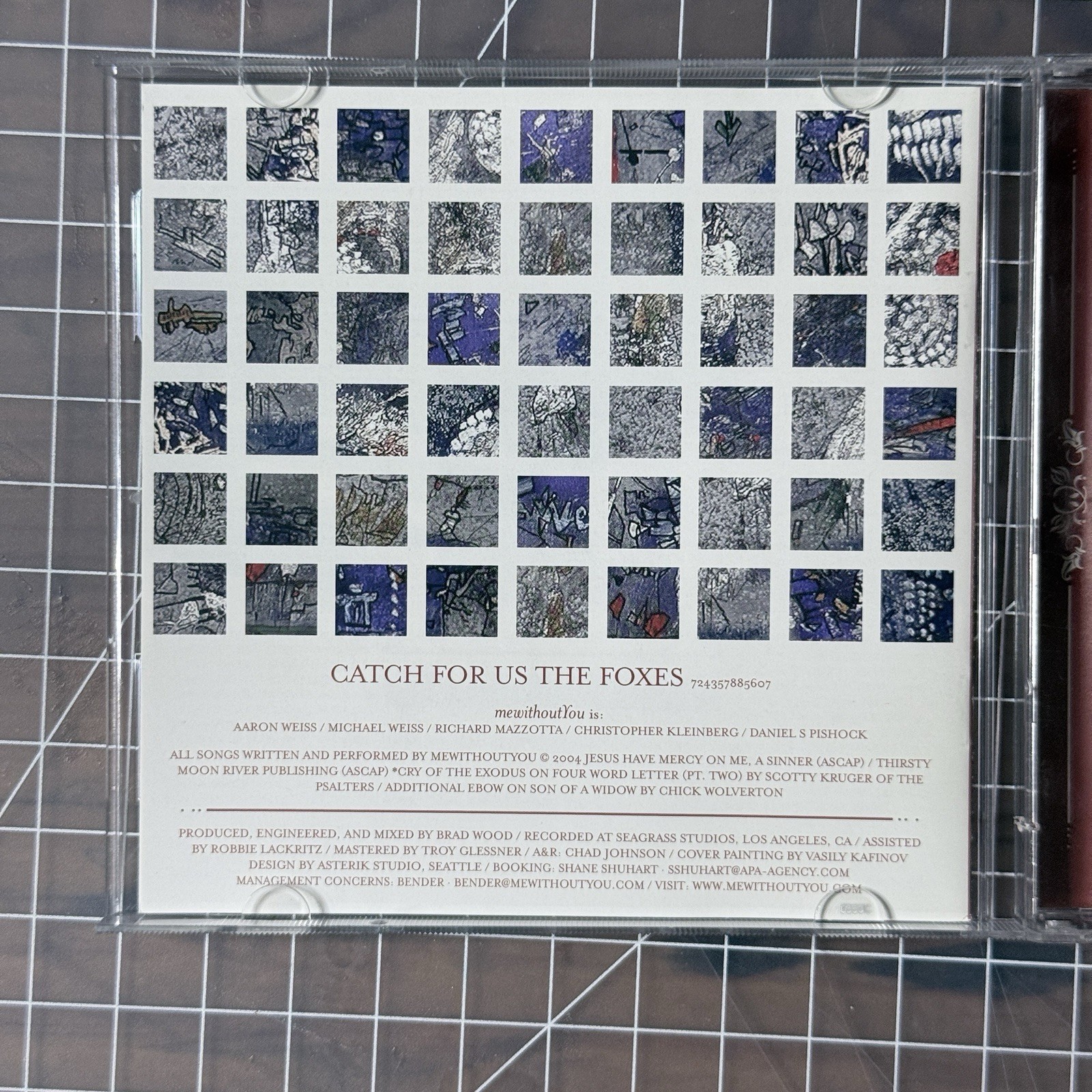 mewithoutYou Catch for Us the Foxes CD Alternative Rock Tooth & Nail 2004