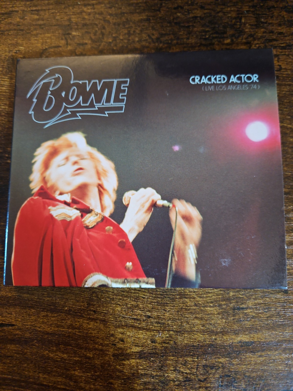 DAVID BOWIE - CRACKED ACTOR LIVE LOS ANGELES 1974 CD LIKE NEW LTD. ED. 2CD SET