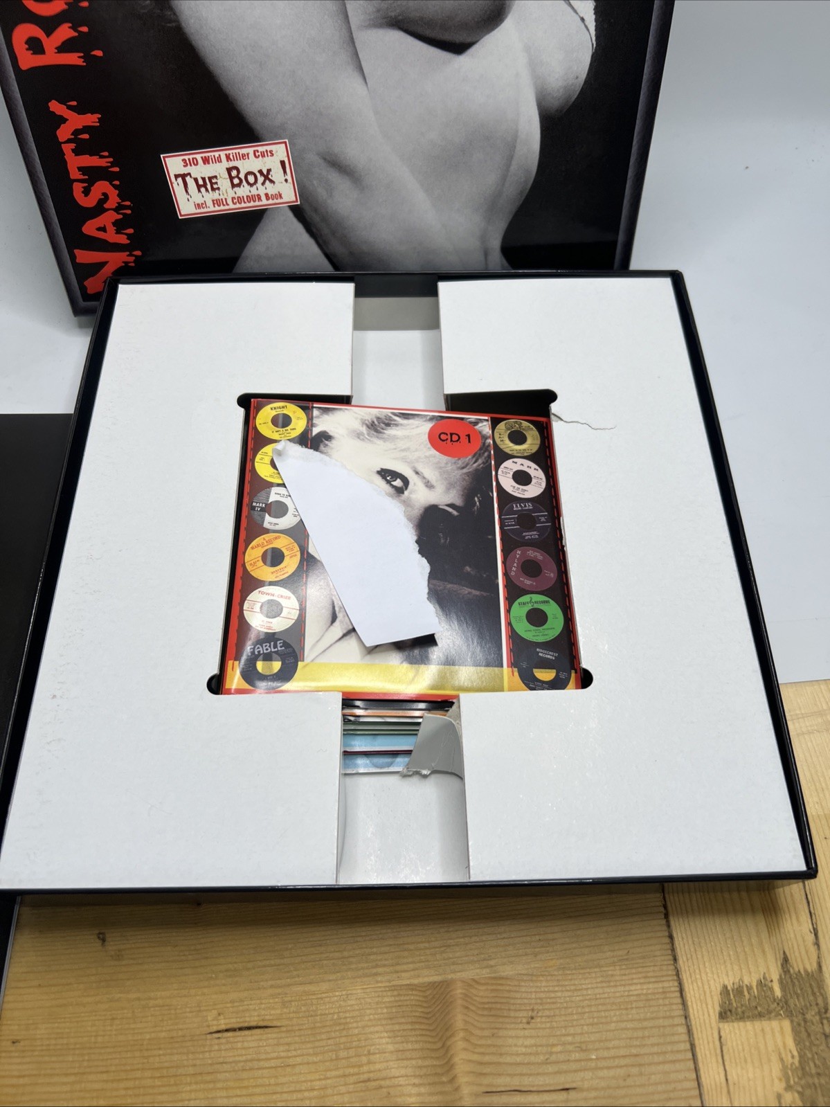 Nasty Rockabilly 10 CD Box set Colour Booklet VGC Rare 310 Tracks EXTREMELY RARE