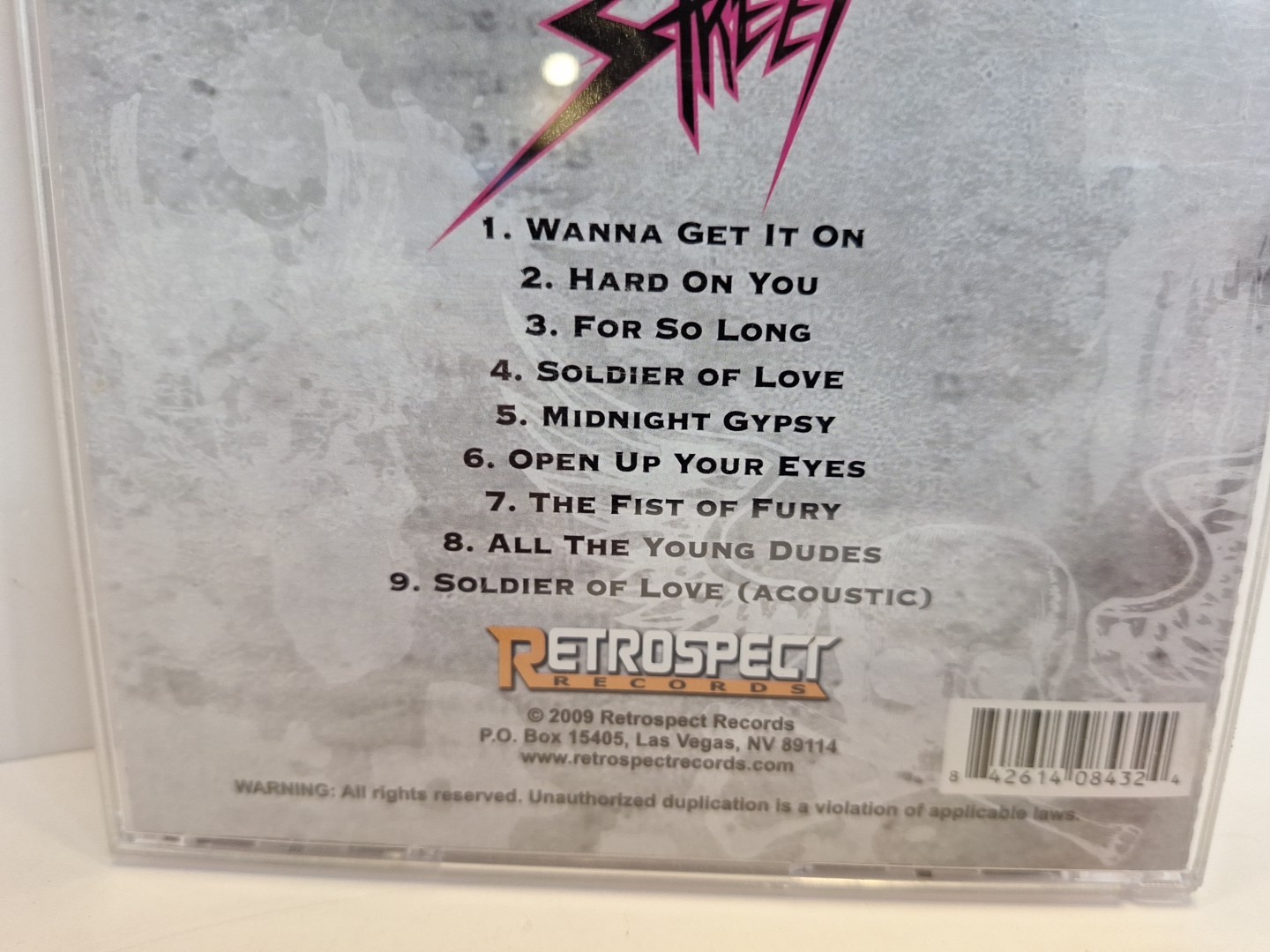 Wild Street -Self Titled / Same CD -2009 -Hard Rock, Glam Metal -RARE (RR-400)