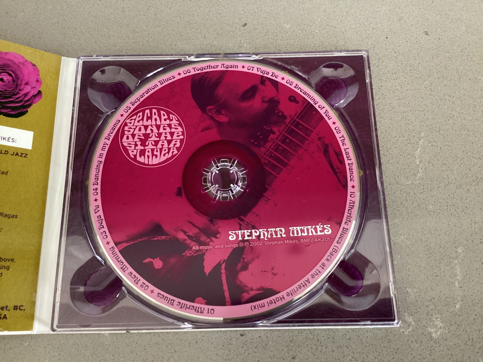 Stephan Mikes - Secret Songs Of The Sitar Player - CD Digipak