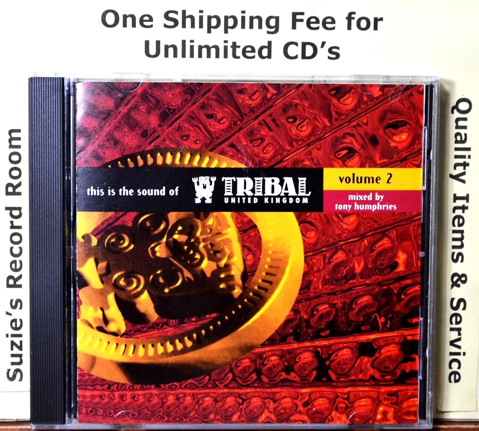 CD This is the Sound of Tribal UK United Kingdom Vol 2 Dance Pop LIKE NEW DISC