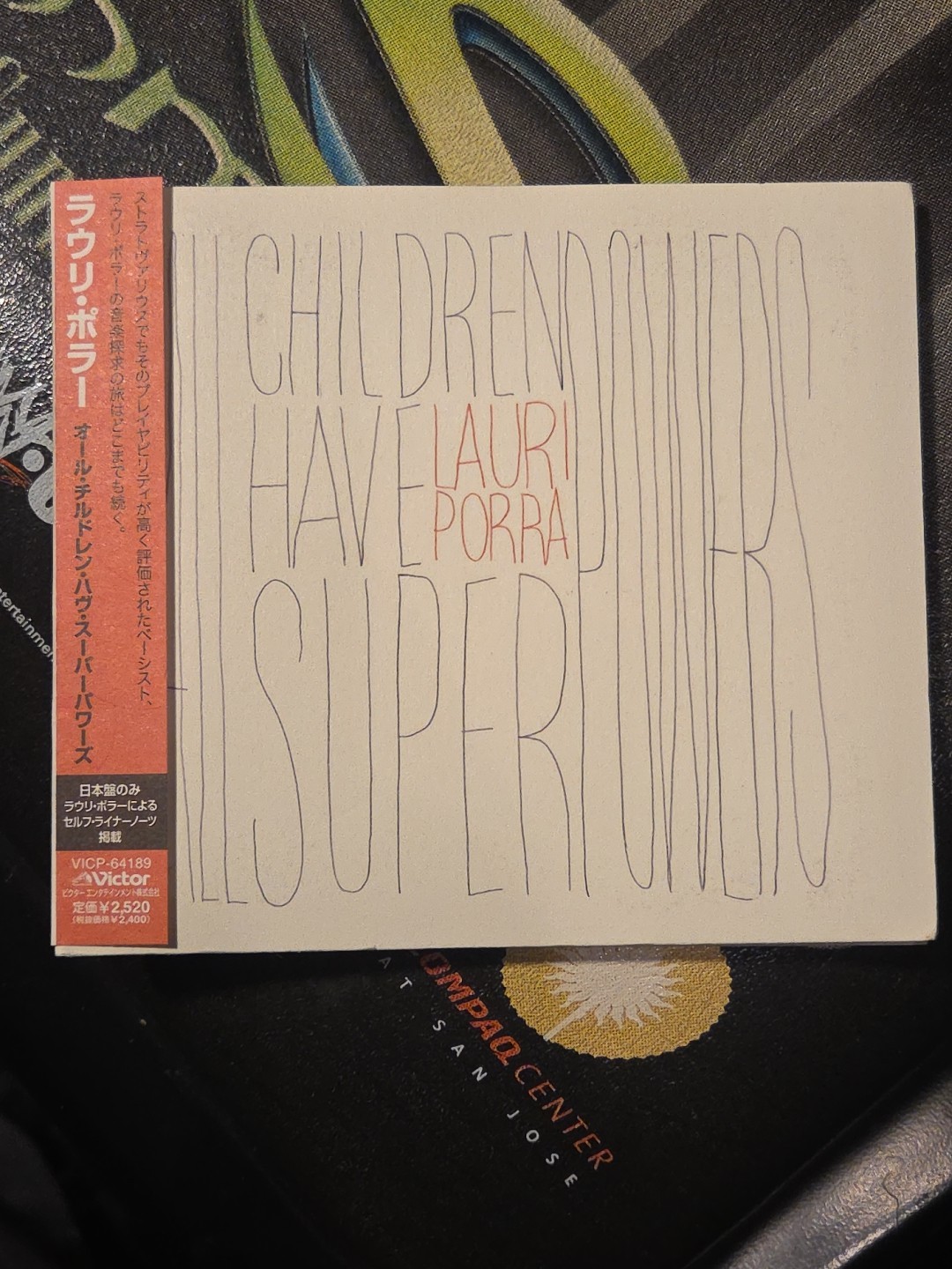 Lauri Porra – All Children Have Superpowers CD Victor VICP-64189 2008 Japan Obi