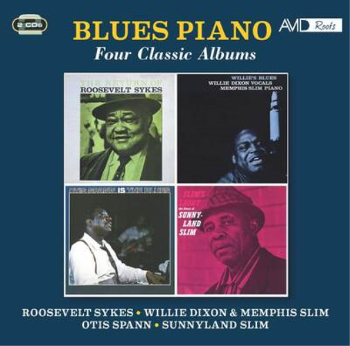 Various Artists Blues Piano: Four Classic Albums (CD) Album (UK IMPORT)