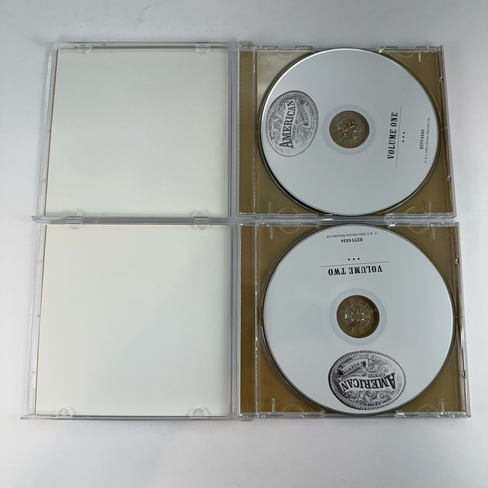 American Country Legends (4-CD Set) Volume's One-Two-Three-Four