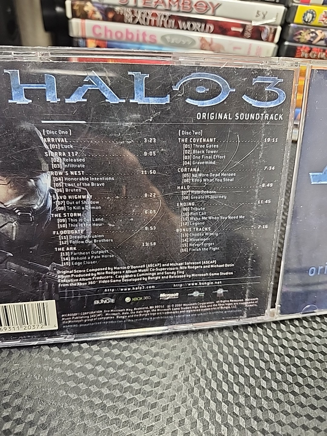 Halo 3 (Original Game Soundtrack) 2-Disk Set RARE HTF OOP (CD, 2007)