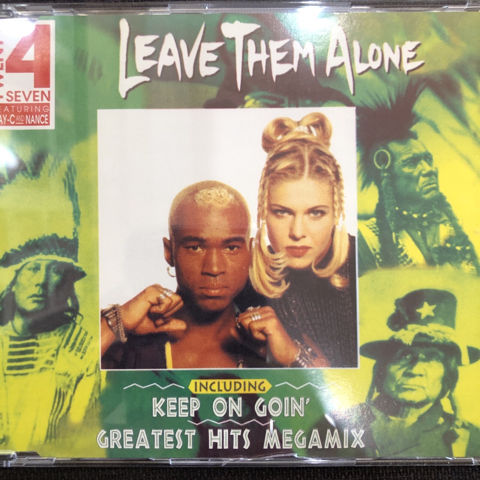 TWENTY 4 SEVEN Leave them alone 4 MIXES MEGAMIX CD single SEALED USA seller four