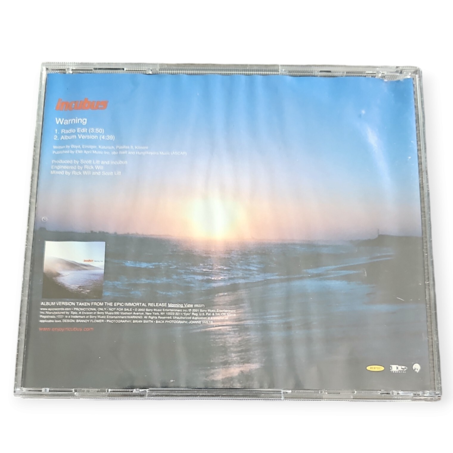 Incubus – Warning [2002 Promotional CD Single]