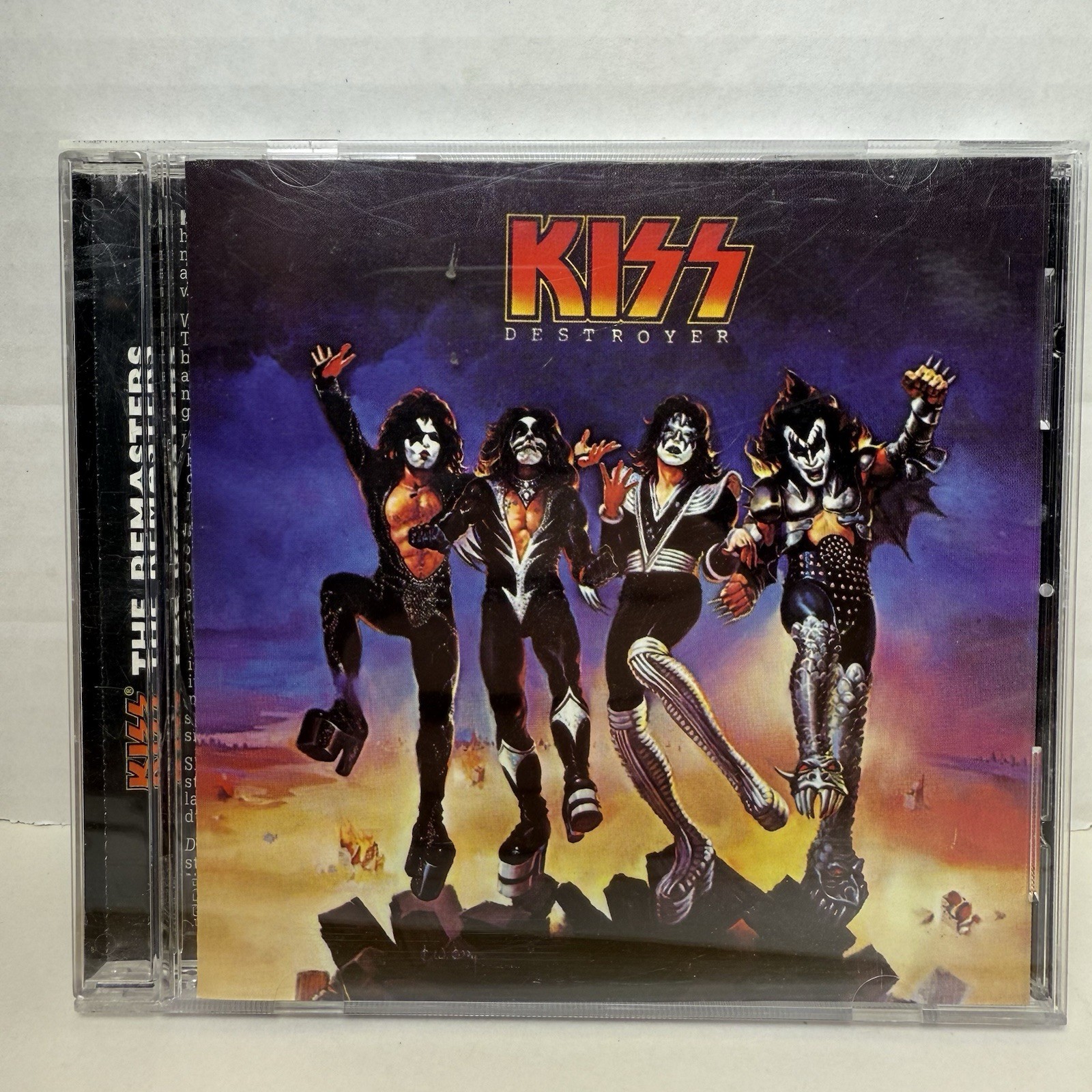 KISS 7 CD Lot Destroyer Psycho Circus Carnival Souls Hotter Than Hell Love Gun +