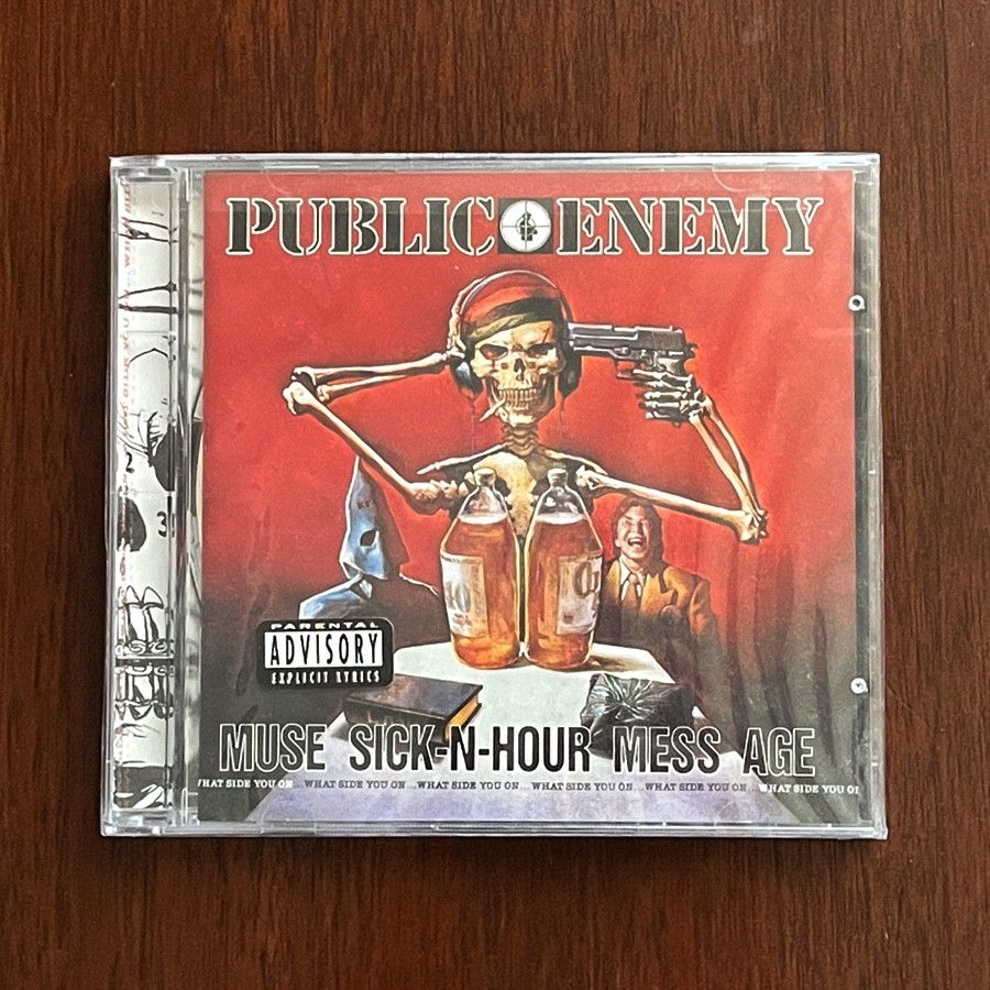 PUBLIC ENEMY...Original 1994 “MUSE SICK-N-HOUR MESS AGE” CD, Def Jam!!!