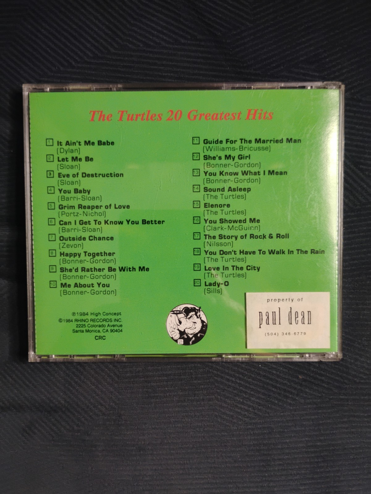 1960s PSYCHEDELIC ROCK 5 CD LOT!