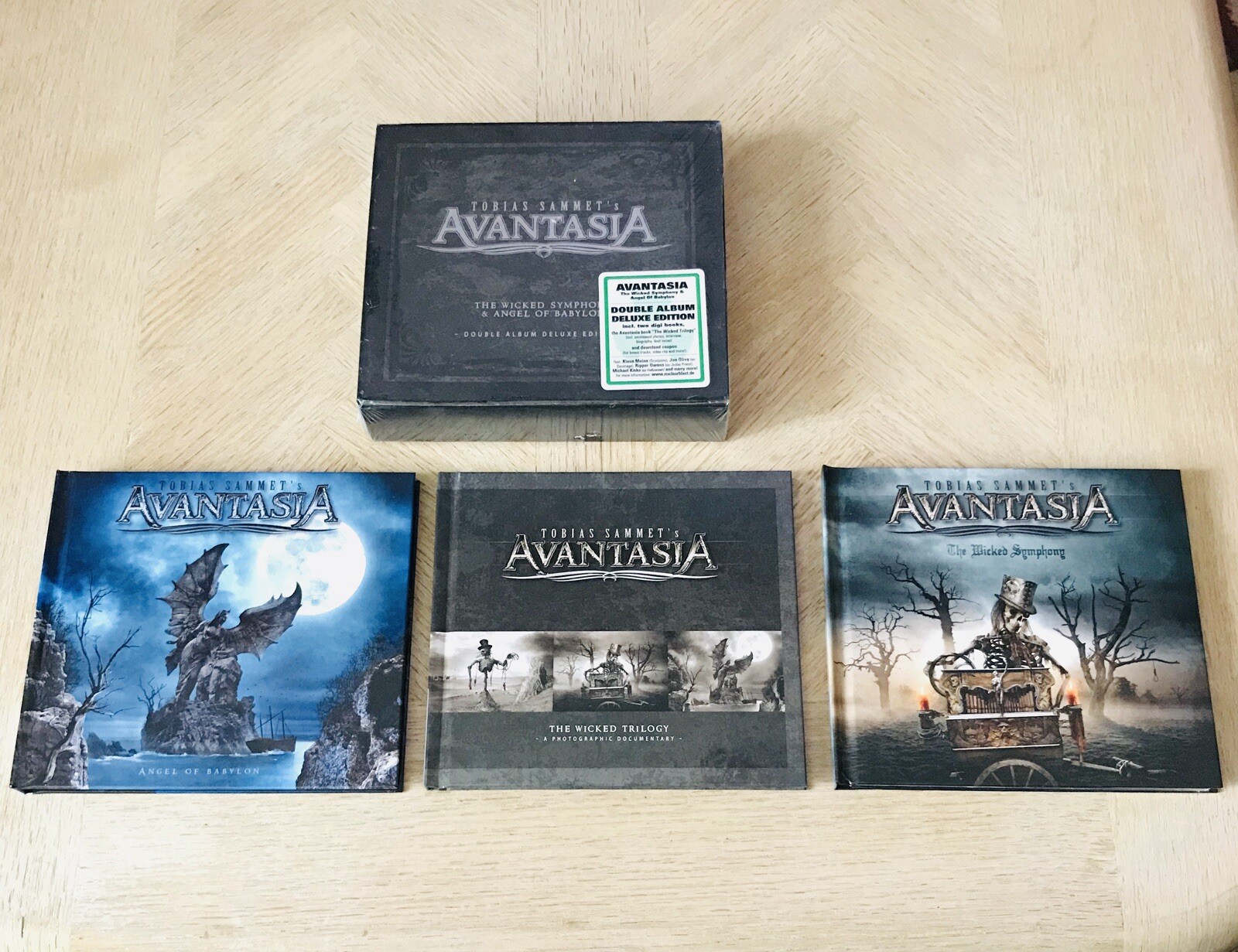 AVANTASIA The Wicked Symphony & Angel Of Babylon, Double Album Deluxe Edition.