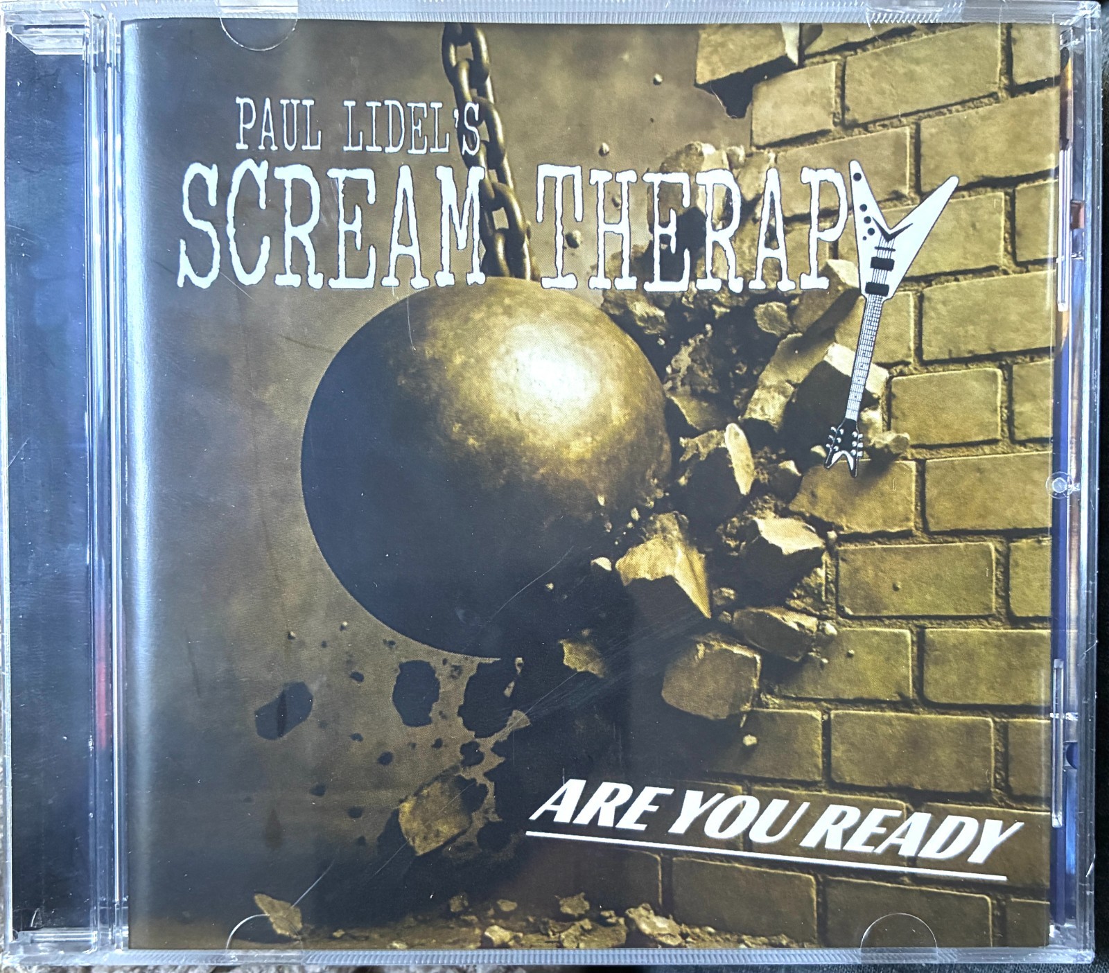 PAUL LIDEL'S SCREAM THERAPY - Are You Ready [Factory Sealed CD] Perris Records