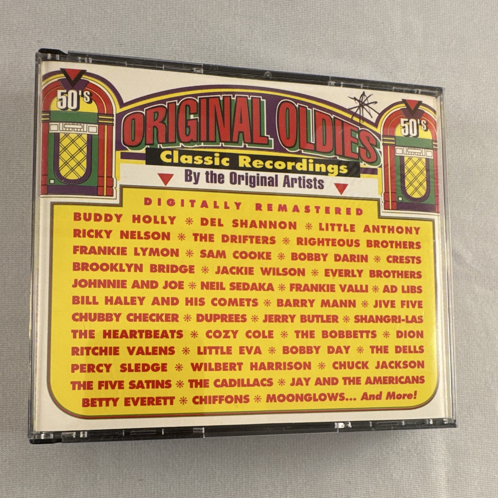 Original Oldies Classic Recordings - 4CD Box Set Remastered Comp 1993 P-42068