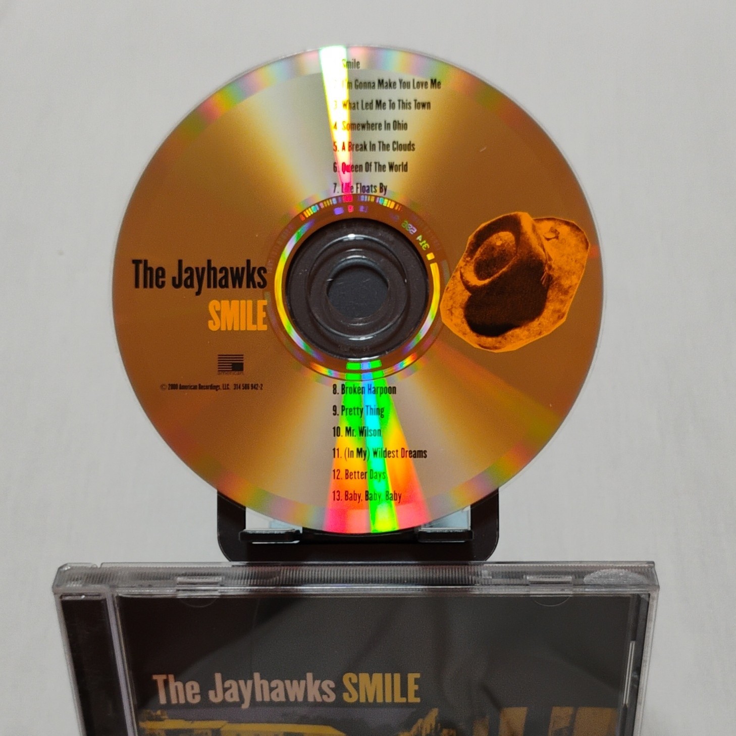 The Jayhawks Smile CD 2000 American Recordings Rock Album Bob Ezrin Jewel Case