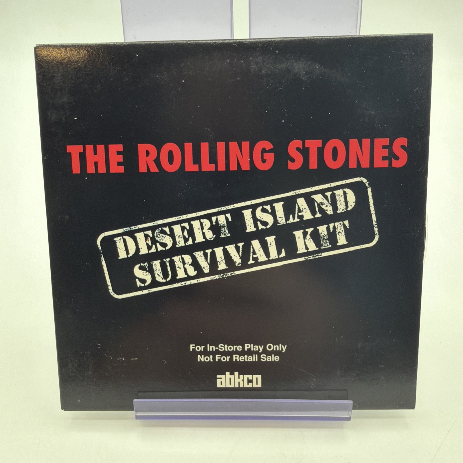 ROLLING STONES DESERT ISLAND SURVIVAL KIT COMPILATION 1994 ABKCO 1848-2 PROMO