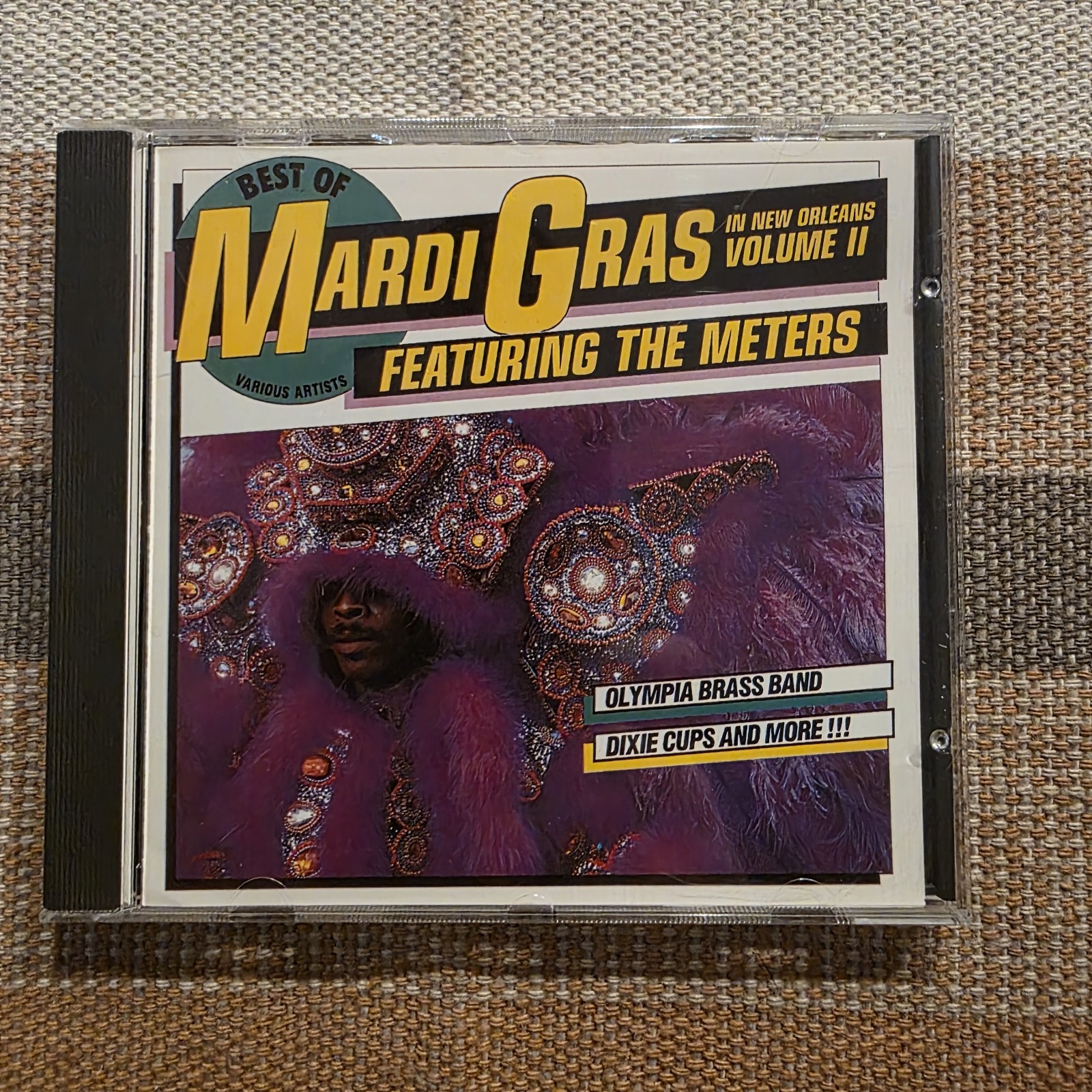 Best Of Mardi Gras In New Orleans Vol II The Meters CD Dixie Cups Olympia Brass