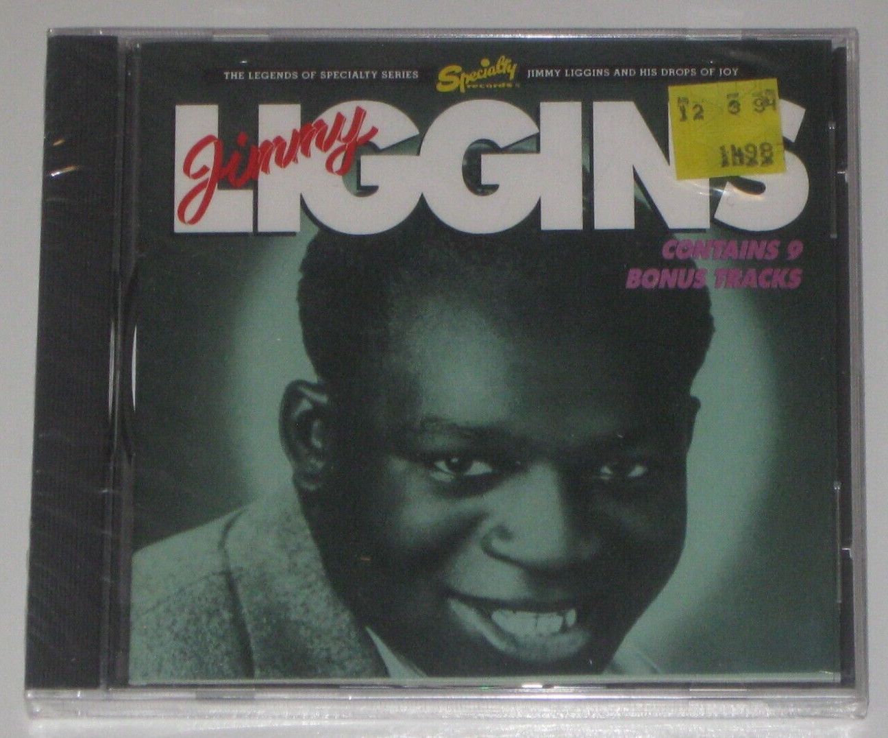 JIMMY LIGGINS & HIS DROPS OF JOY CD SPECIALTY RECORDS BRAND NEW SEALED