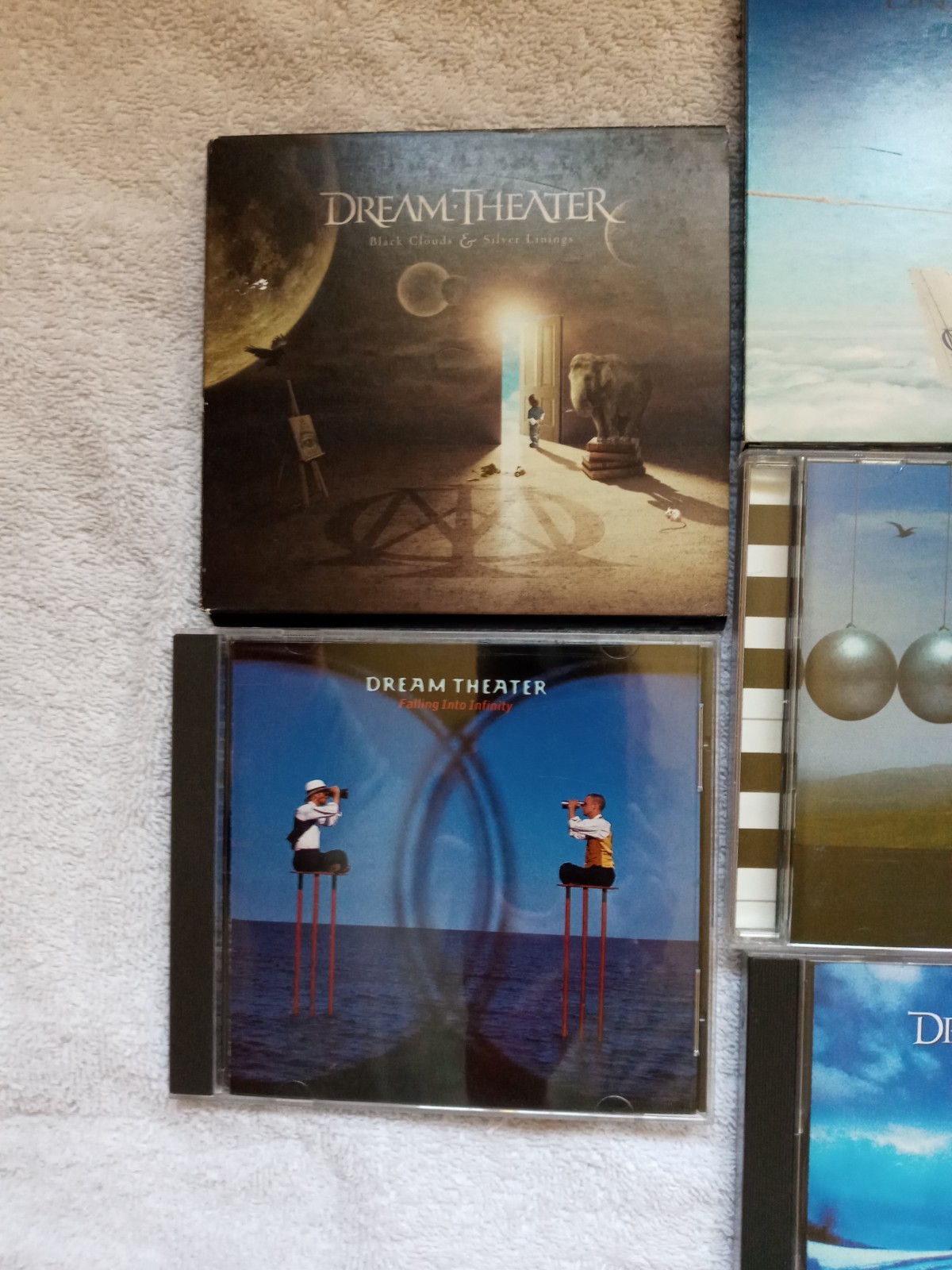 Dream Theater CD lot of 13 + DVDs