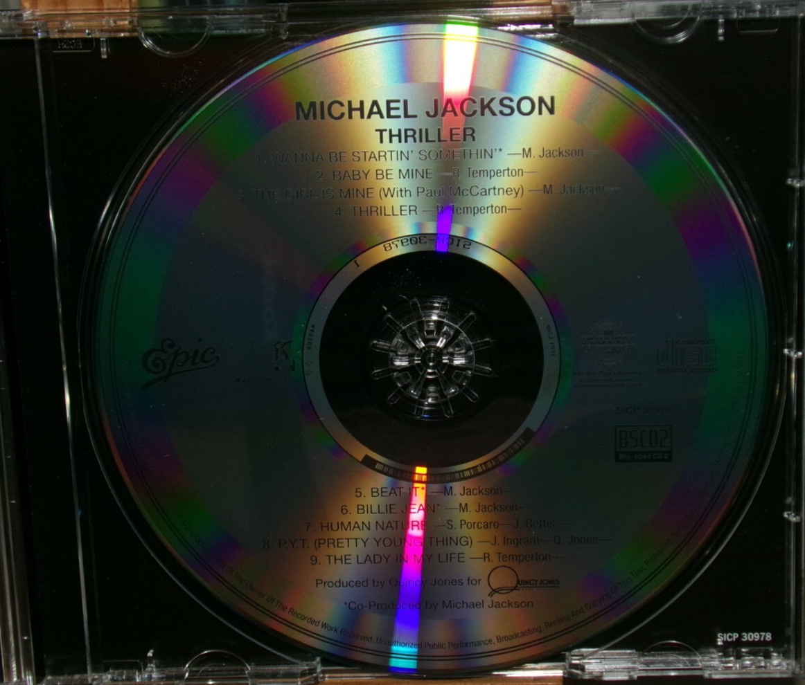 MICHAEL JACKSON THRILLER JAPAN BLU-SPEC CD BEAT IT BILLIE JEAN HUMAN NATURE PYT