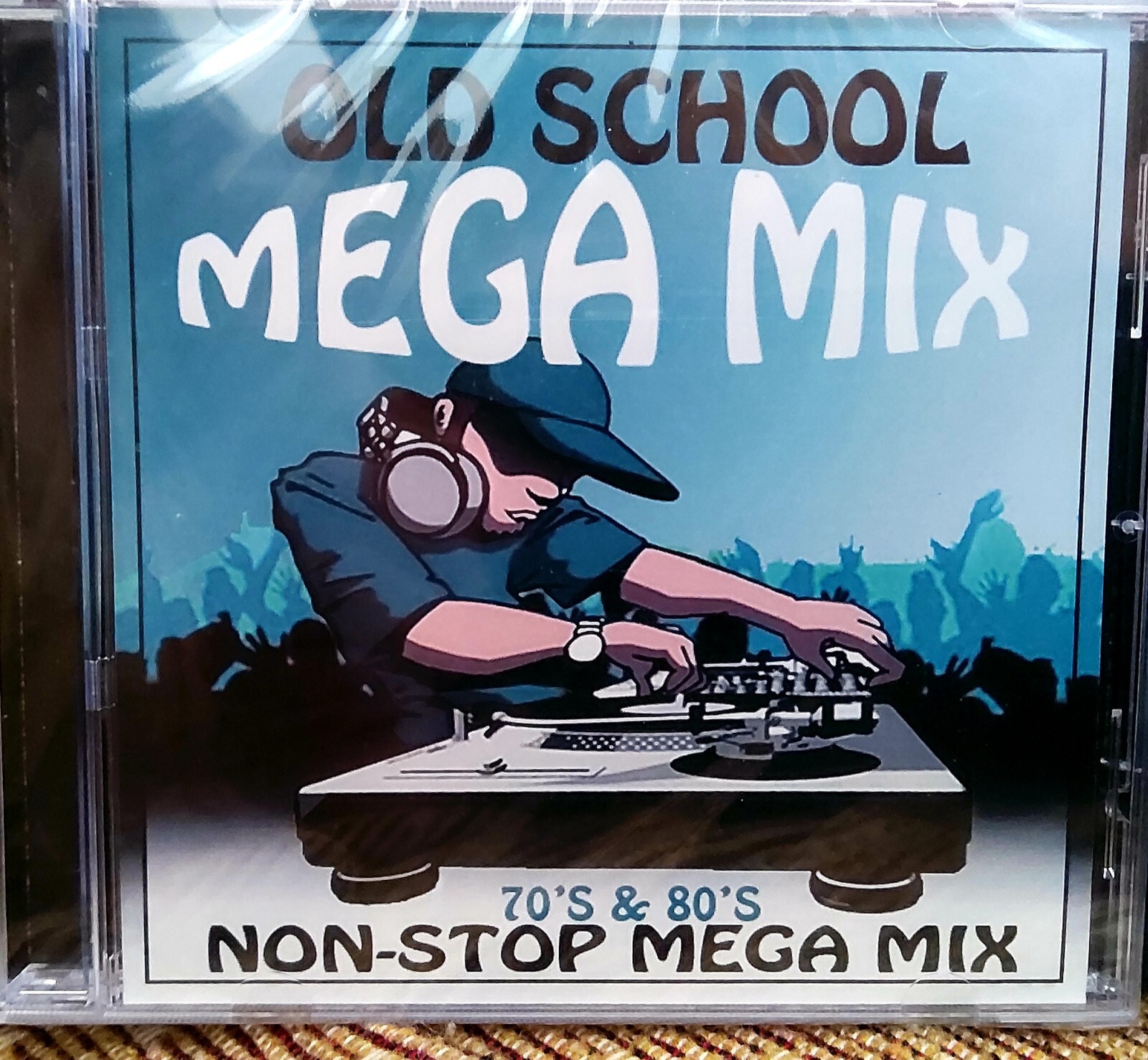 Old School Mega Mix Party Mix CD 70s & 80s Non Stop Mega Mix