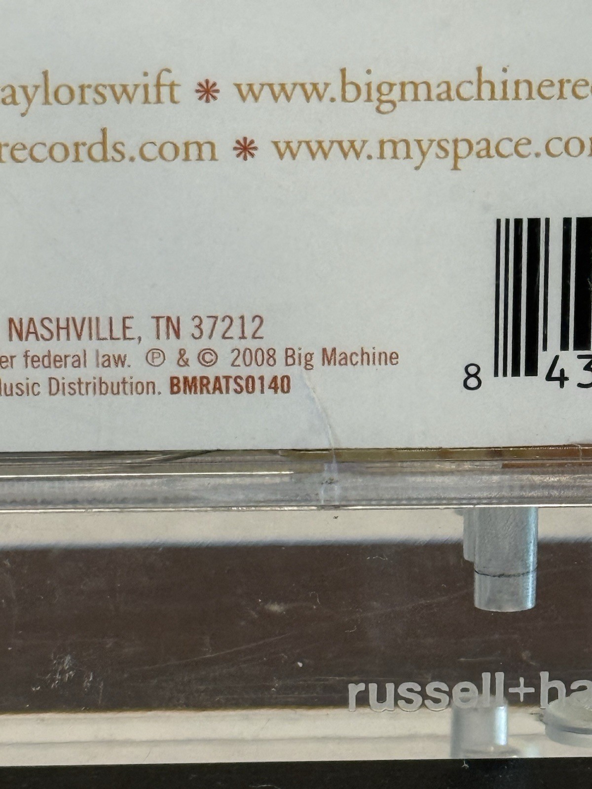 Taylor Swift Beautiful Eyes EP CD/DVD 2008 Big Machine Brand New Sealed Rare