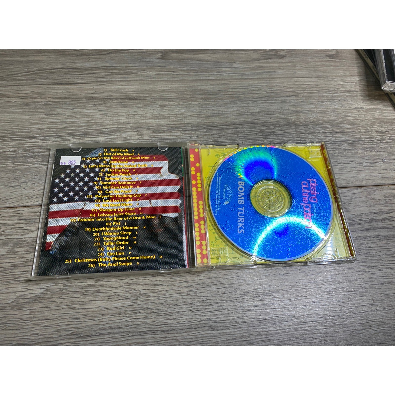 New Bomb Turks Pissing Out the Poison CD Album Unisex OS Multicolor 90s