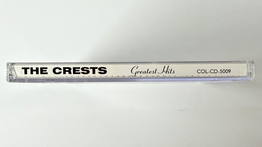 The Crests – Greatest Hits (1992 US CD • Signed Front Cover • Collectables)