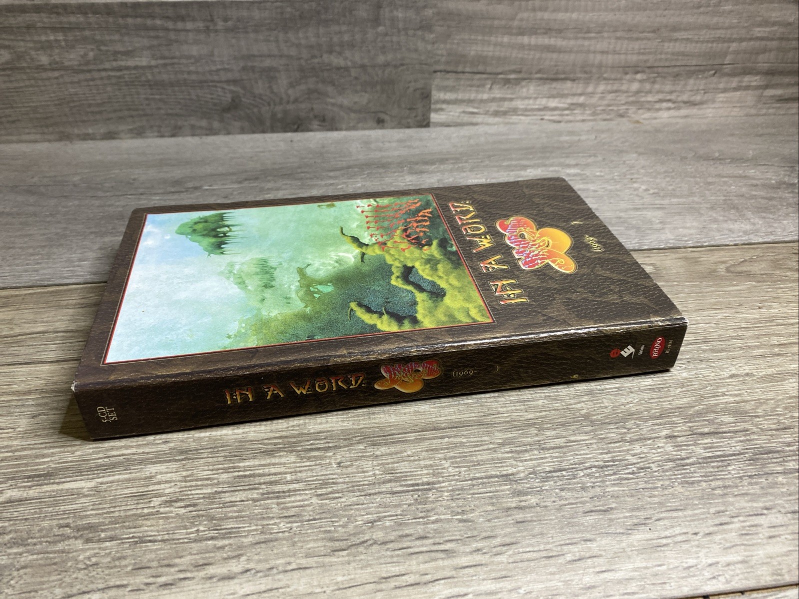 In a Word [Box] by Yes (CD, Jul-2002, 5 Discs, Rhino (Label))