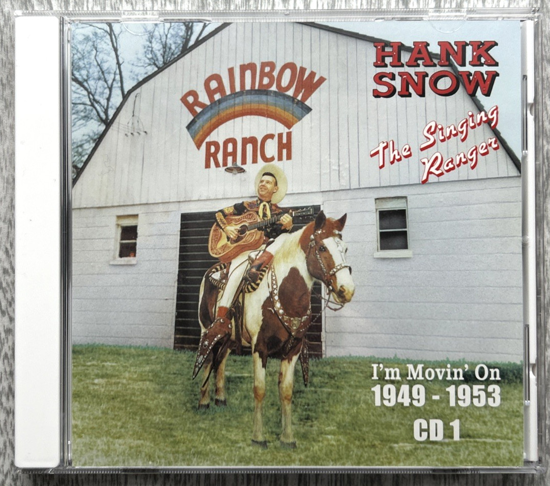 HANK SNOW "The Singing Ranger" 4xCD 1988 Bear Family Records ‎– BCD 15426