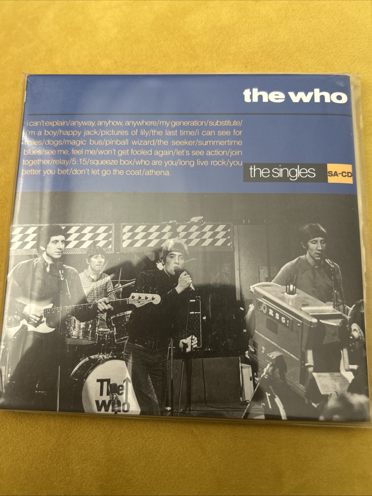 THE WHO THE SINGLES JAPAN MINI LP SACD SHM UIGY 9067 Mint —